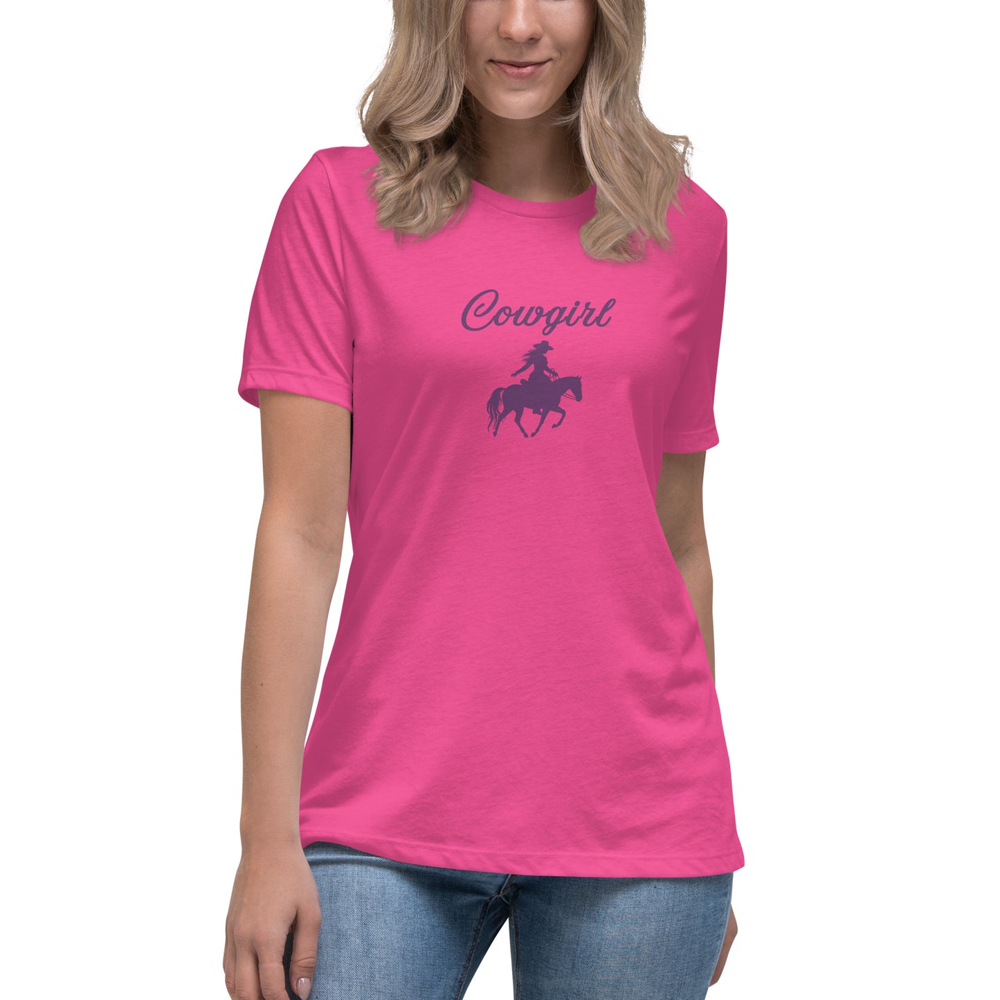 Cowgirl Women's Relaxed Tee by EraofInk