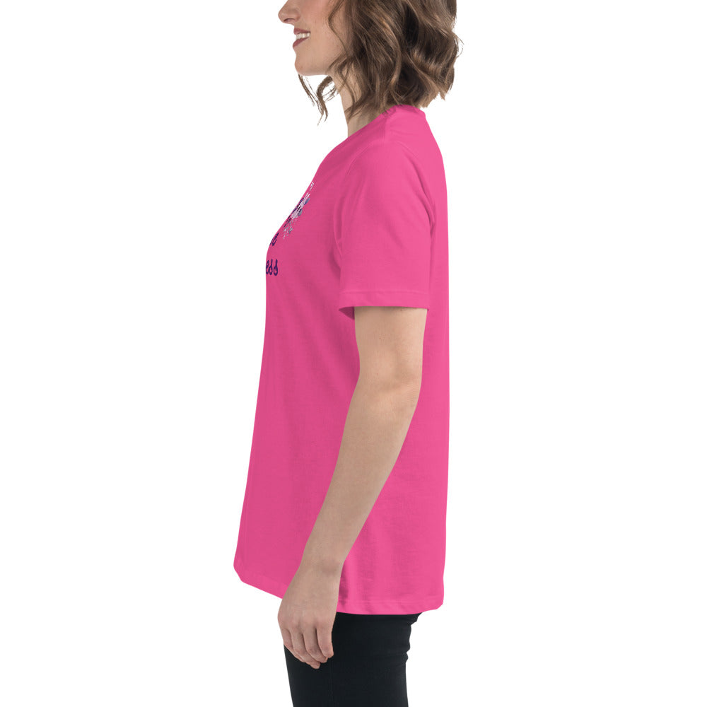 Choose Kindness Lavender Women's Relaxed Tee by EraofInk