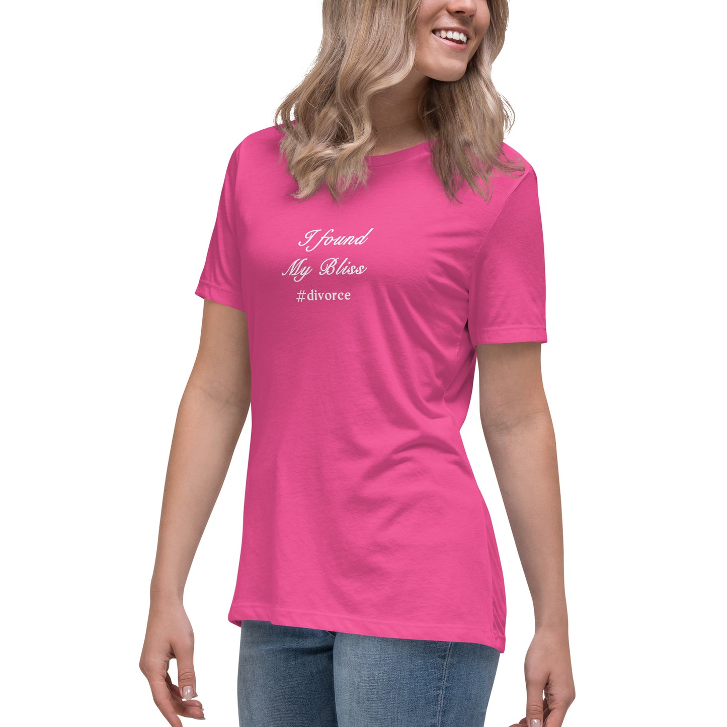 Divorce Tee I Found My Bliss #divorce Women's Relaxed Tee by EraofInk