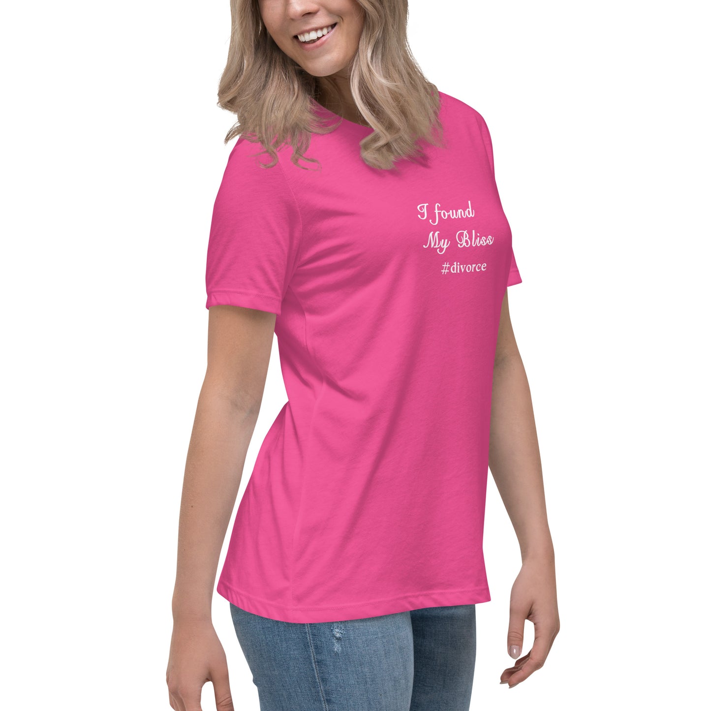 Divorce Tee I Found My Bliss #divorce Women's Relaxed Tee by EraofInk