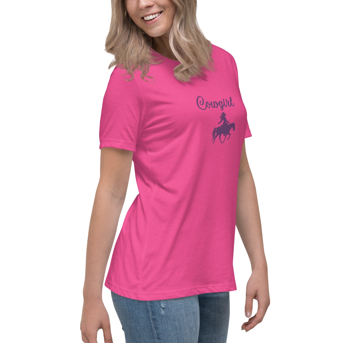 Cowgirl Women's Relaxed Tee by EraofInk