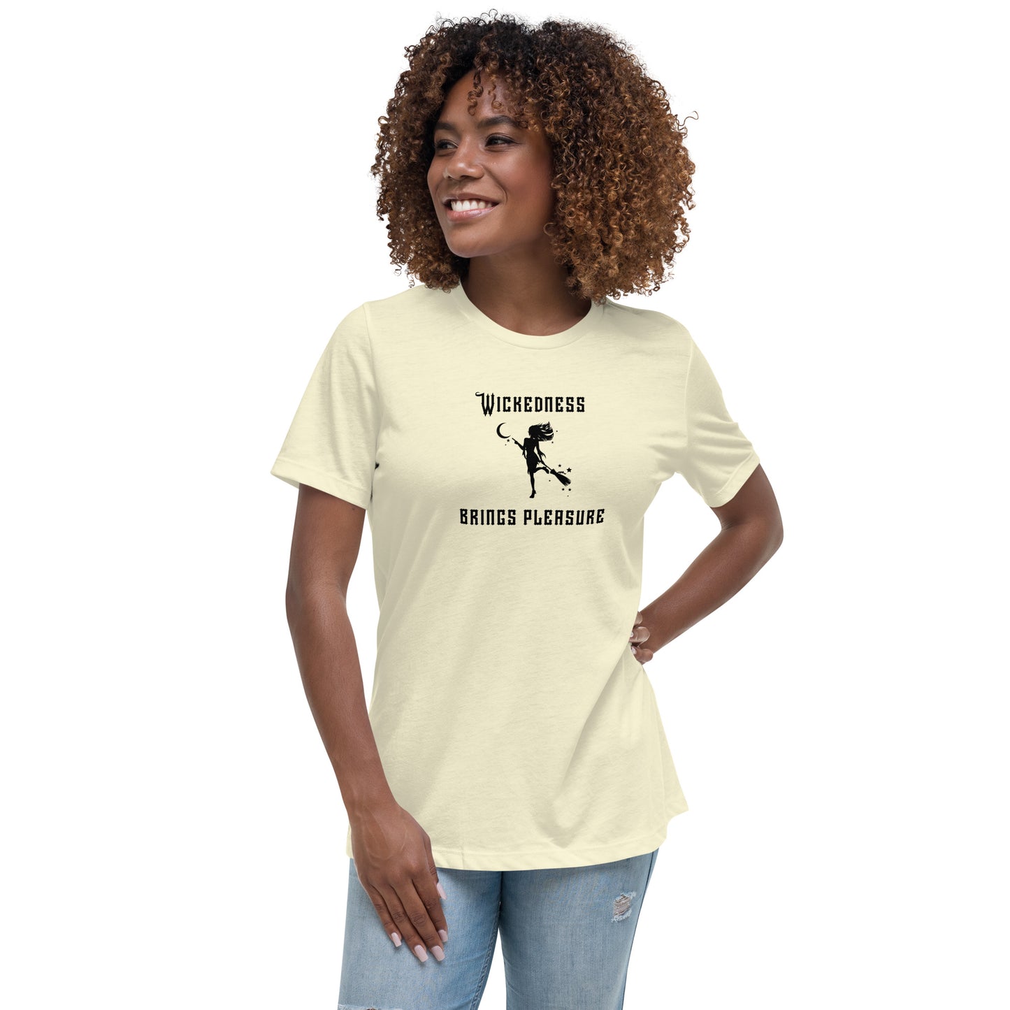 Wickedness Brings Pleasure Women's Relaxed Tee by EraofInk