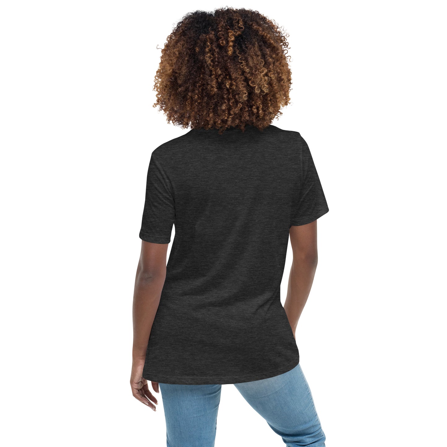 Grateful Heart with Sketched Heart Women's Relaxed Tee by EraofInk