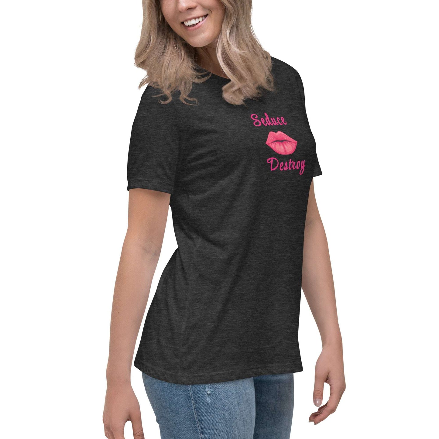 Seduce Destroy Women's Relaxed Tee by EraofInk