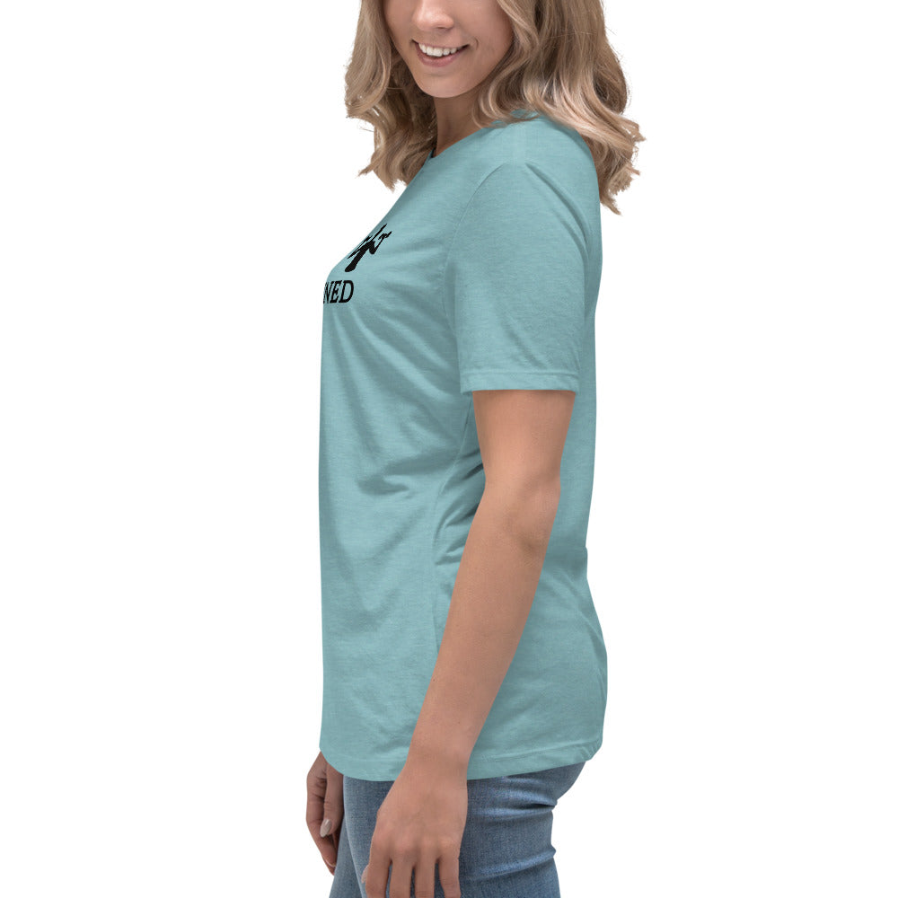 Disciplined Women's Fitness Relaxed Tee by EraofInk