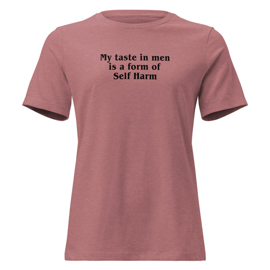 Funny Tee Always Picks The Wrong Guys Women's Relaxed Tee by EraofInk
