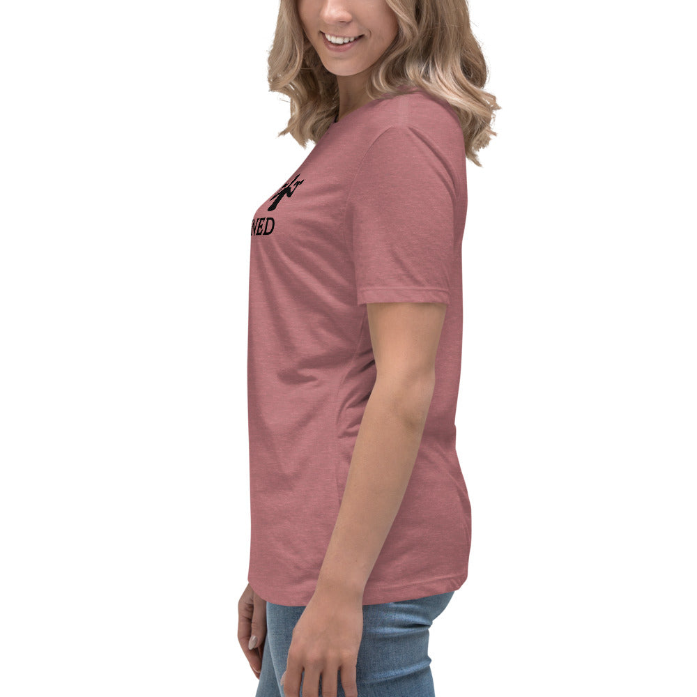 Disciplined Women's Fitness Relaxed Tee by EraofInk