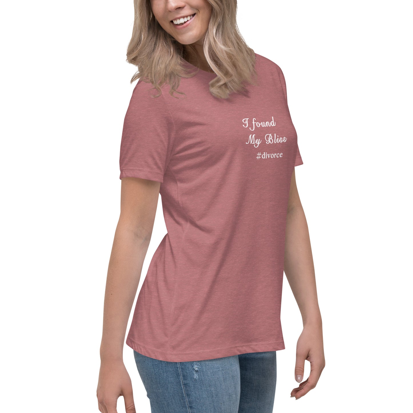 Divorce Tee I Found My Bliss #divorce Women's Relaxed Tee by EraofInk