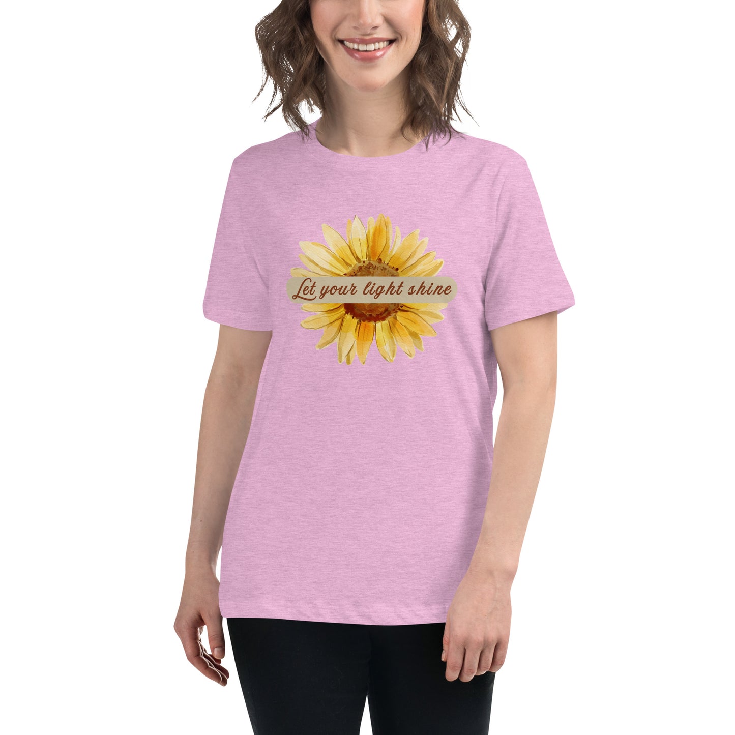 Let Your Light Shine Women's Relaxed Tee by EraofInk