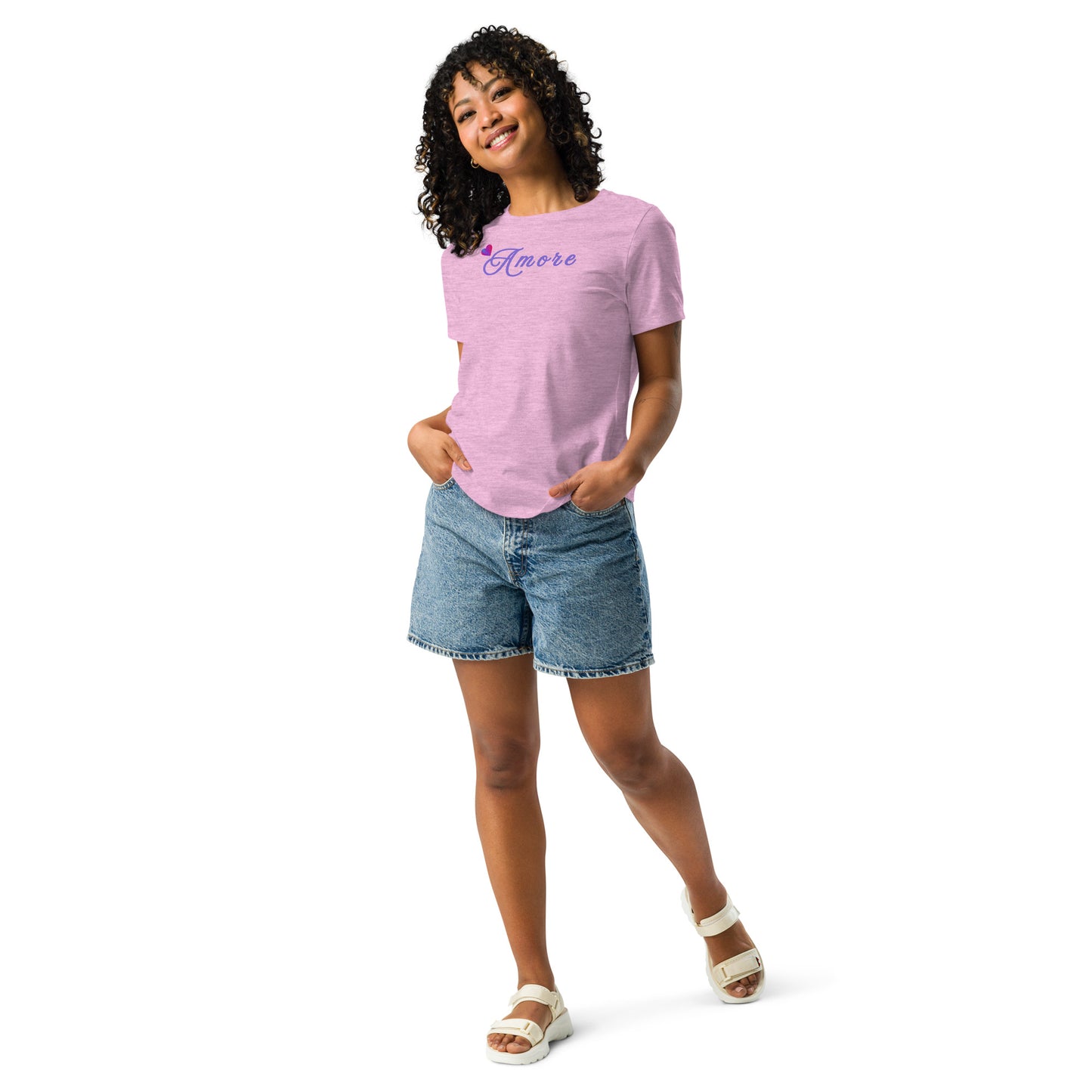 Amore Women's Relaxed Tee by EraofInk