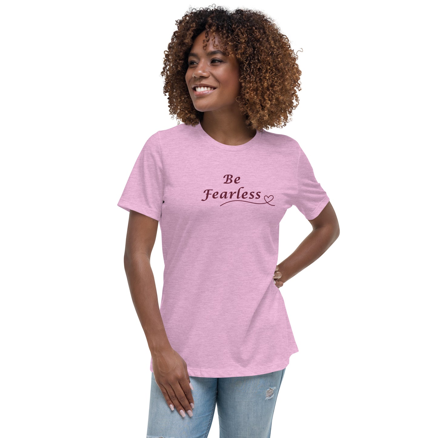 Be Fearless Women's Relaxed Tee by EraofInk