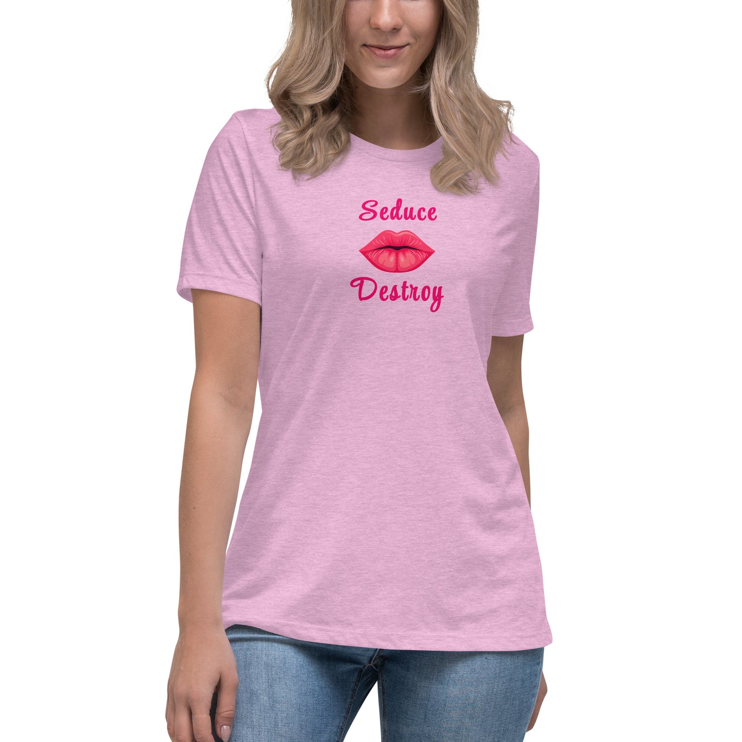 Seduce Destroy Women's Relaxed Tee by EraofInk