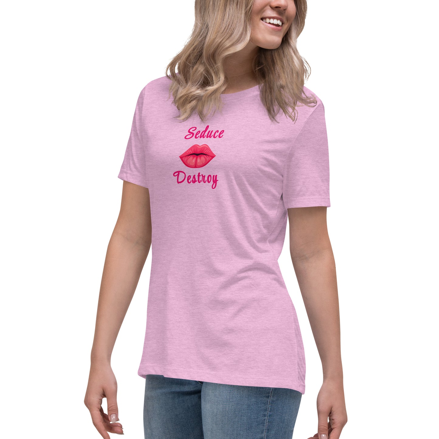 Seduce Destroy Women's Relaxed Tee by EraofInk