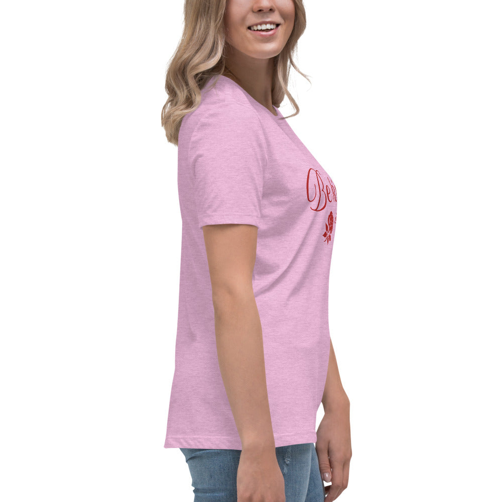 Be Kind - of a B - Women's Relaxed T-Shirt - by RecreatingKrista