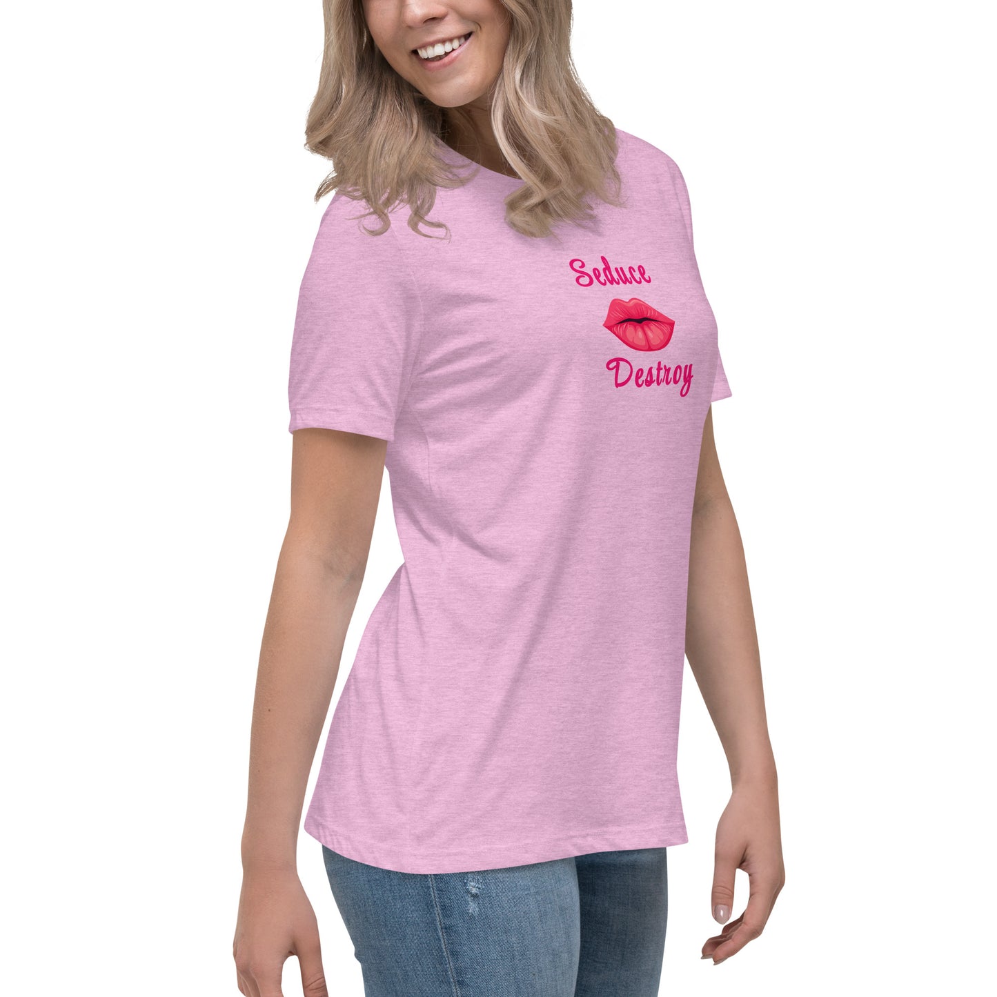 Seduce Destroy Women's Relaxed Tee by EraofInk