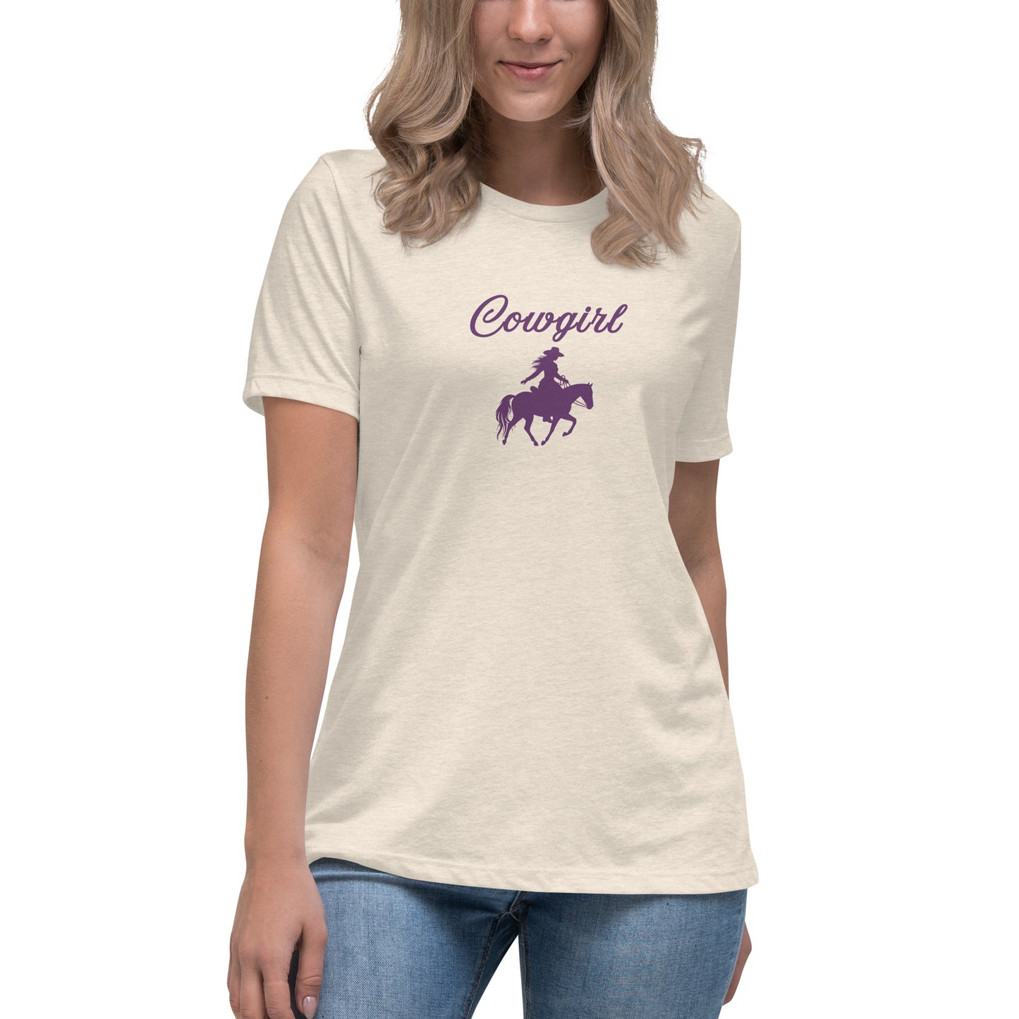 Cowgirl Women's Relaxed Tee by EraofInk