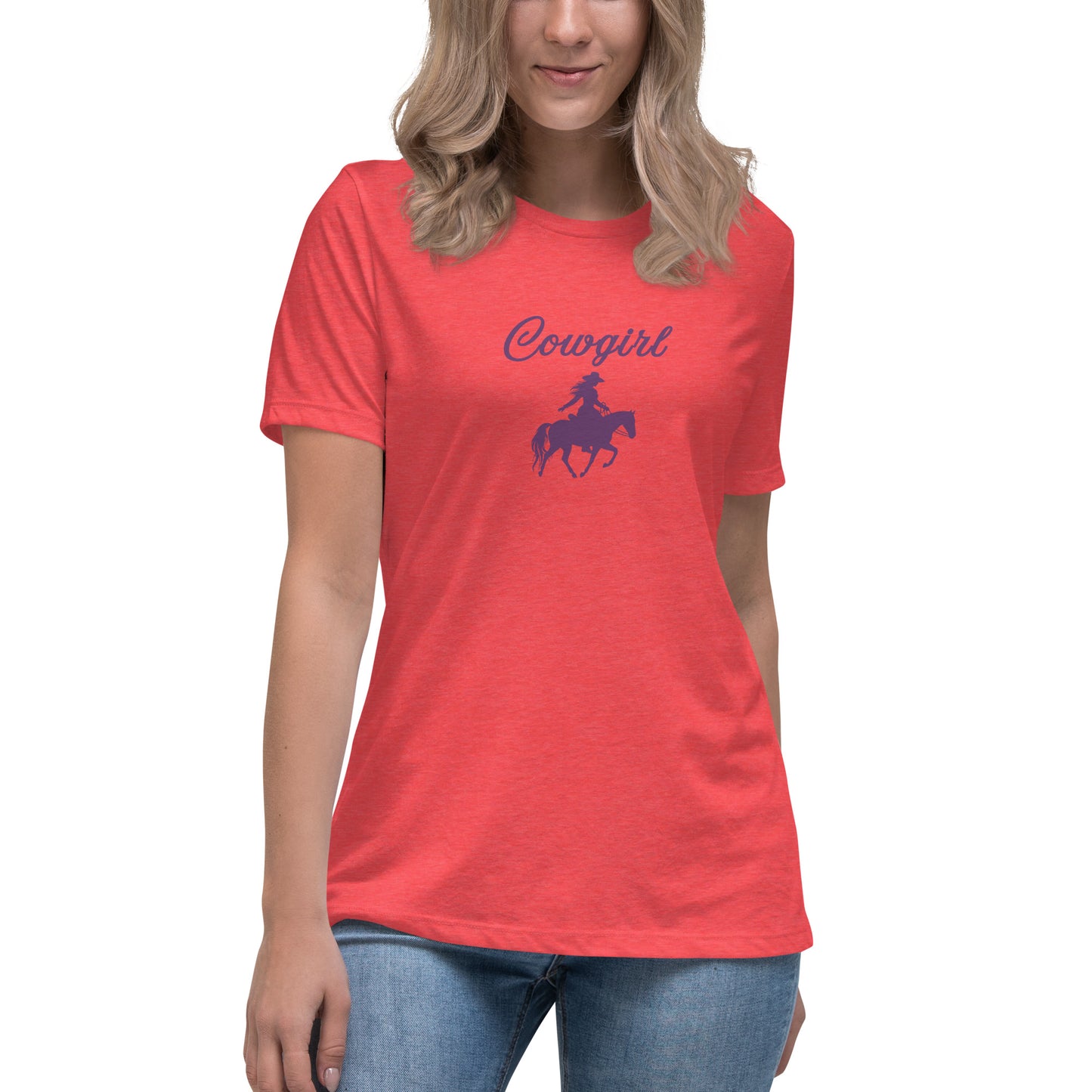 Cowgirl Women's Relaxed Tee by EraofInk