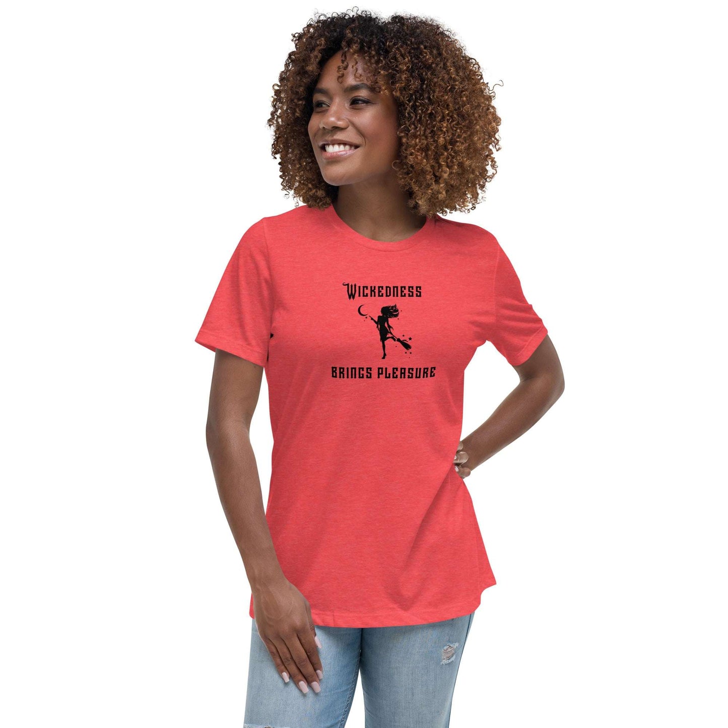 Wickedness Brings Pleasure Women's Relaxed Tee by EraofInk