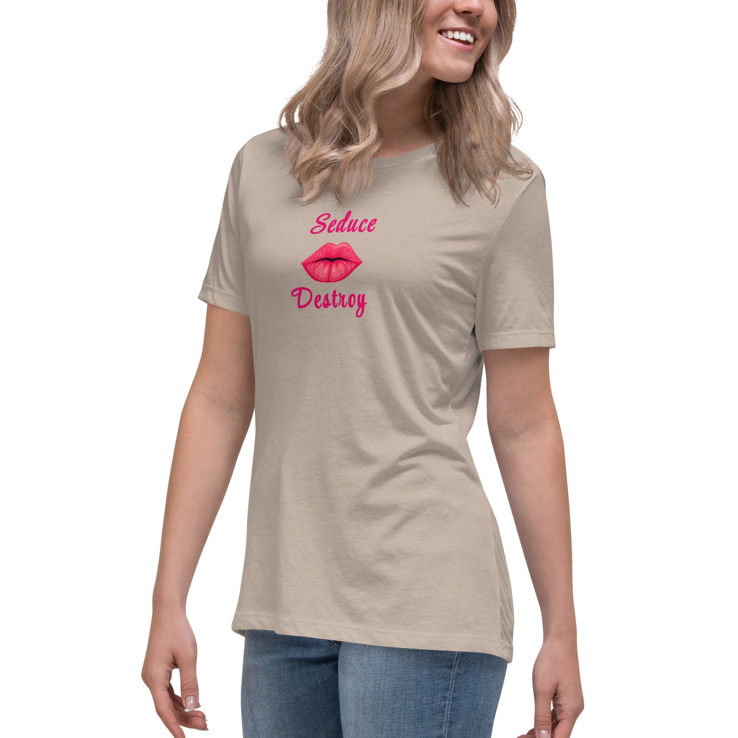 Seduce Destroy Women's Relaxed Tee by EraofInk