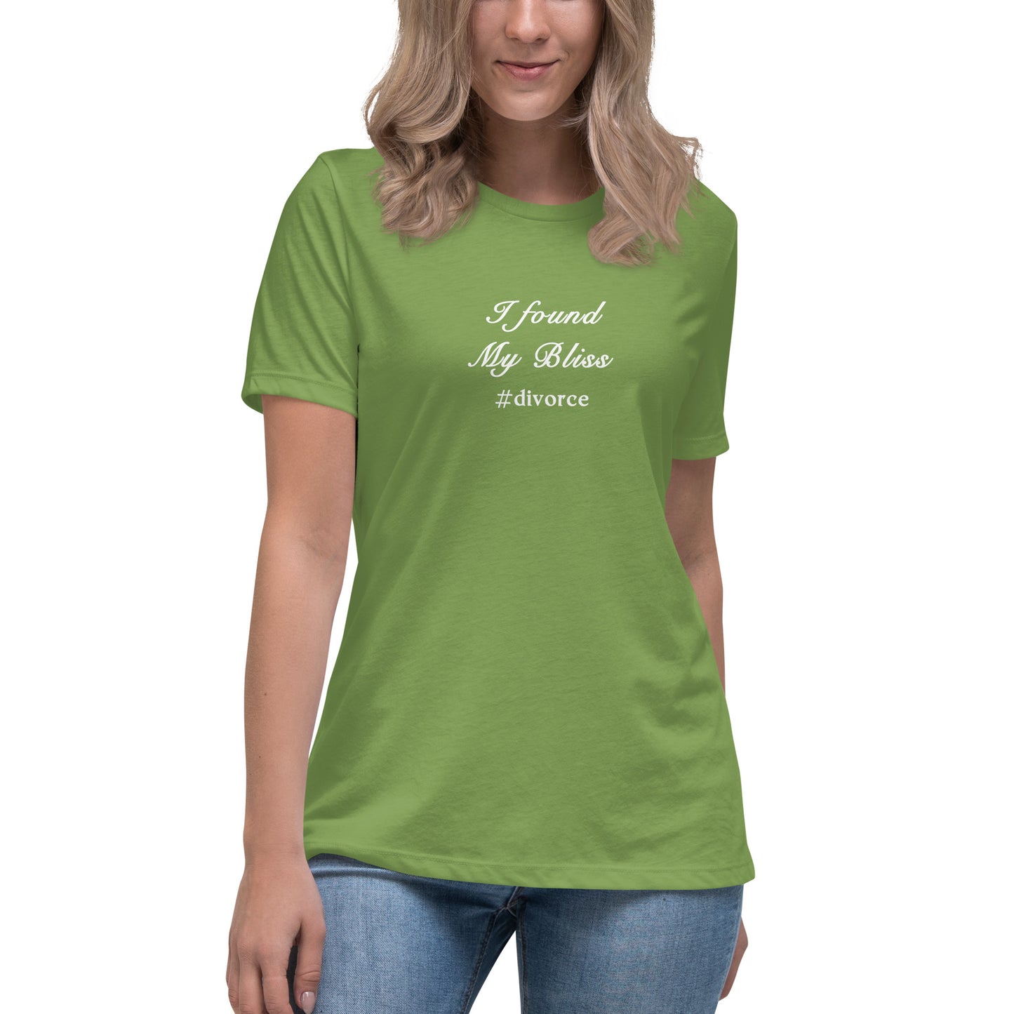 Divorce Tee I Found My Bliss #divorce Women's Relaxed Tee by EraofInk