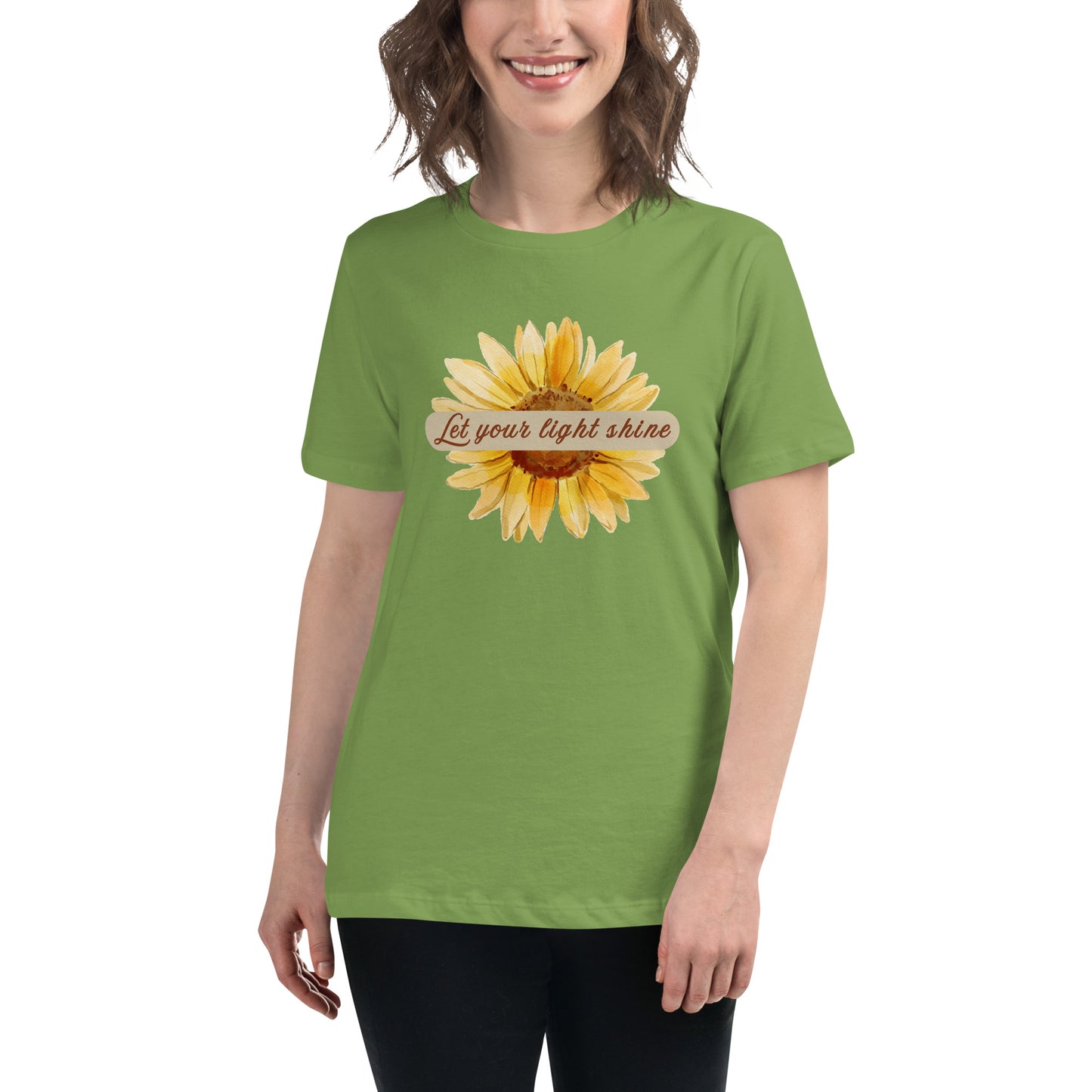 Let Your Light Shine Women's Relaxed Tee by EraofInk