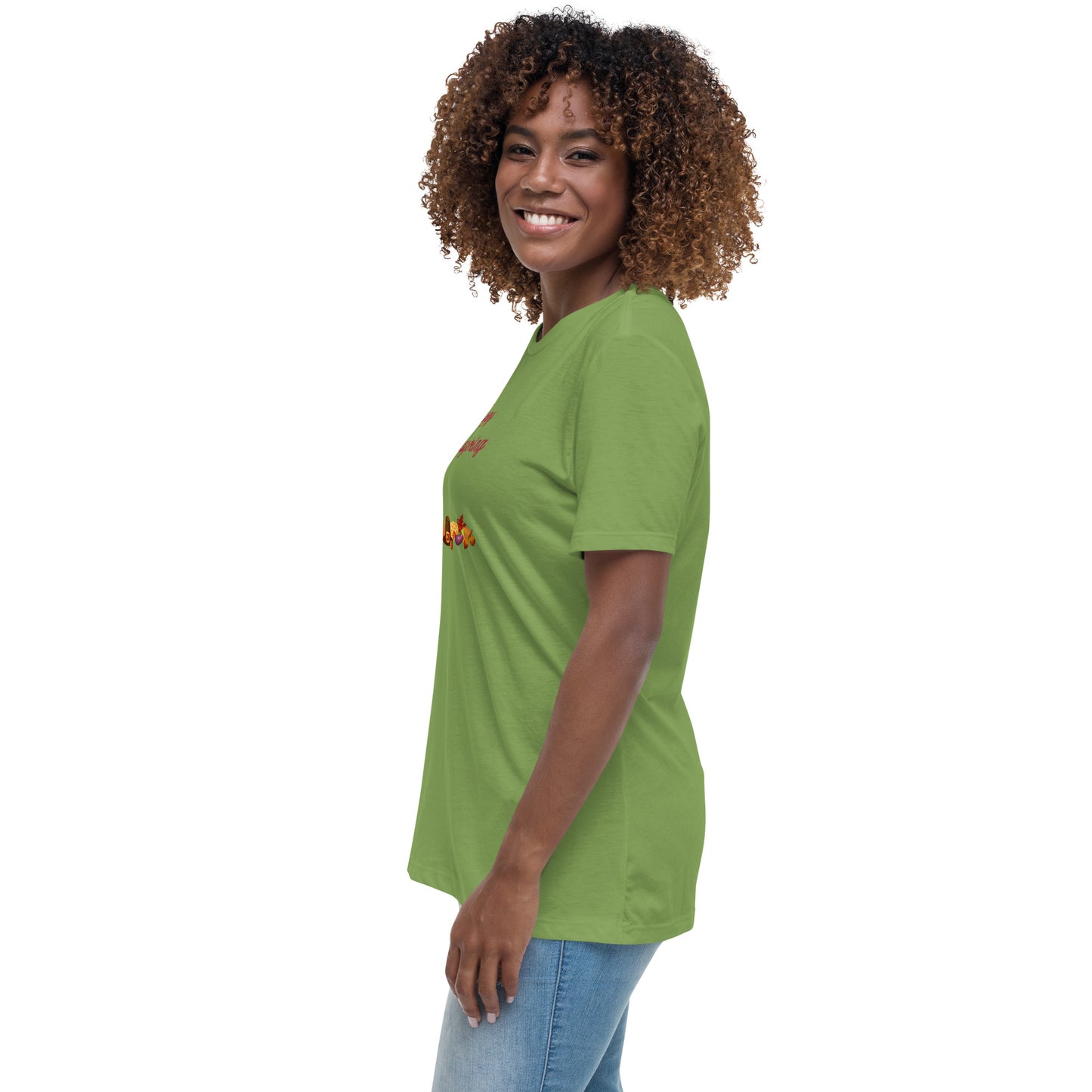 Happy Thanksgiving Women's Relaxed Tee by EraofInk