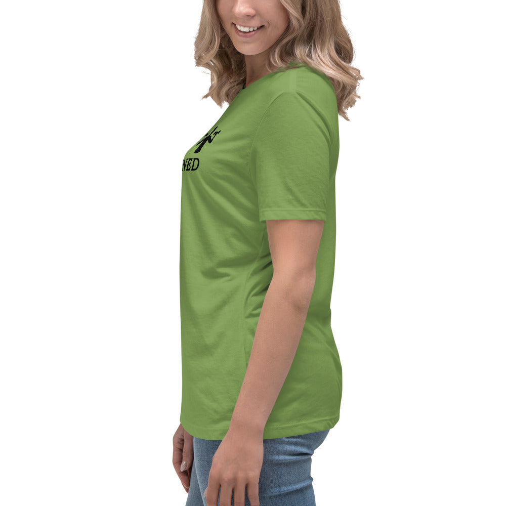 Disciplined Women's Fitness Relaxed Tee by EraofInk