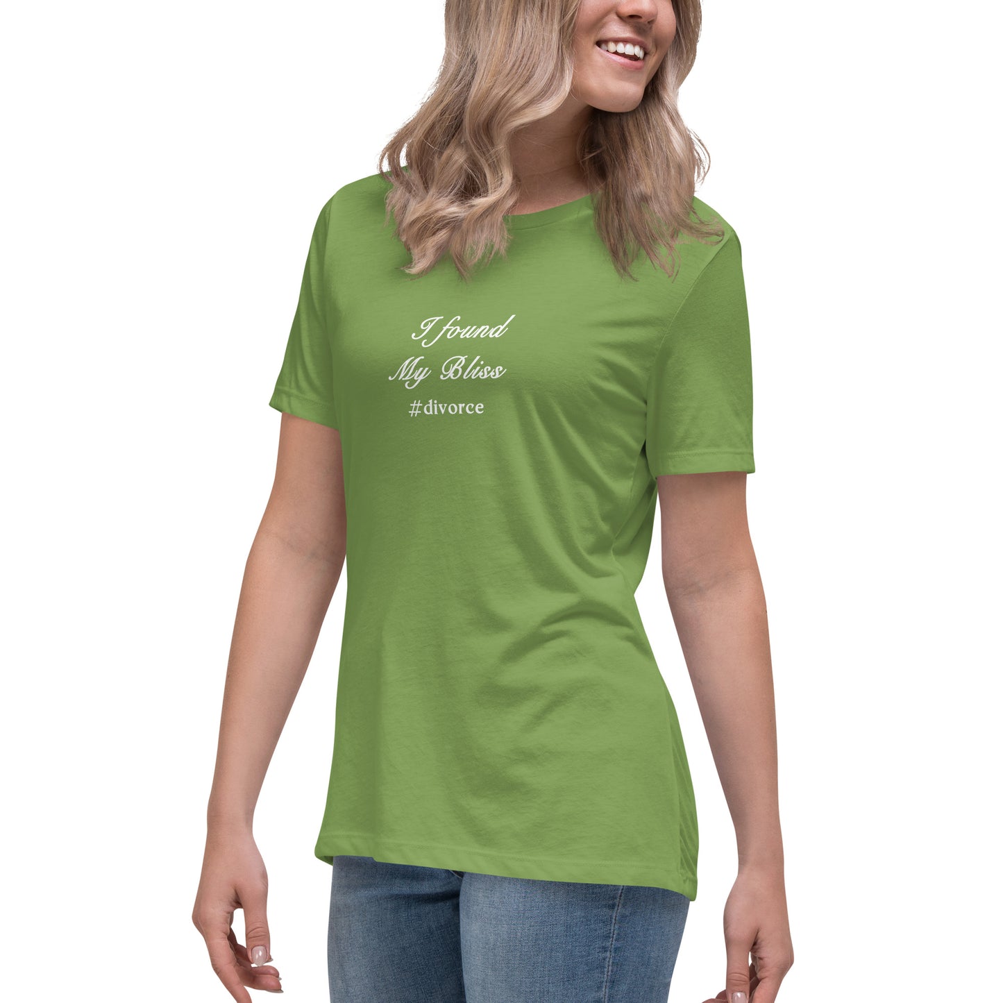 Divorce Tee I Found My Bliss #divorce Women's Relaxed Tee by EraofInk