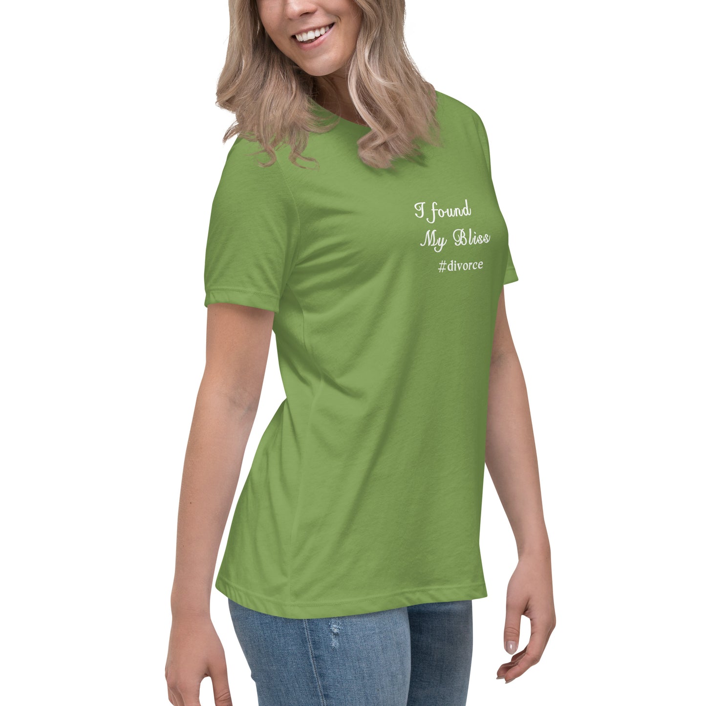 Divorce Tee I Found My Bliss #divorce Women's Relaxed Tee by EraofInk
