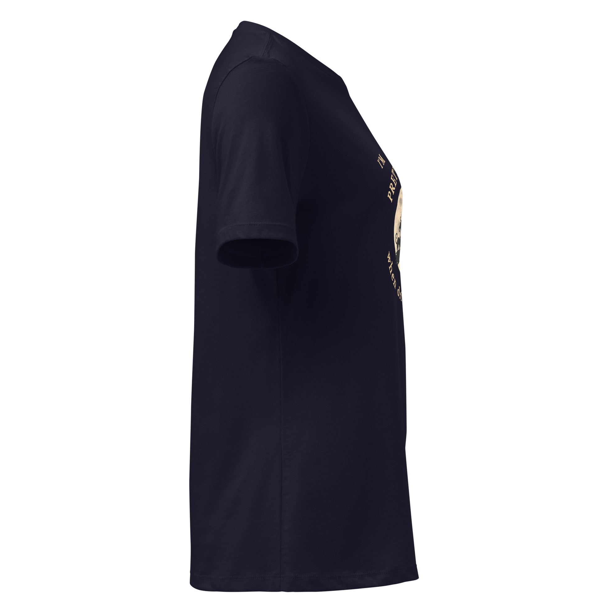 I'm Pretty Wicked When Riding a Stick Women's Relaxed Halloween Witch Tee by EraofInk