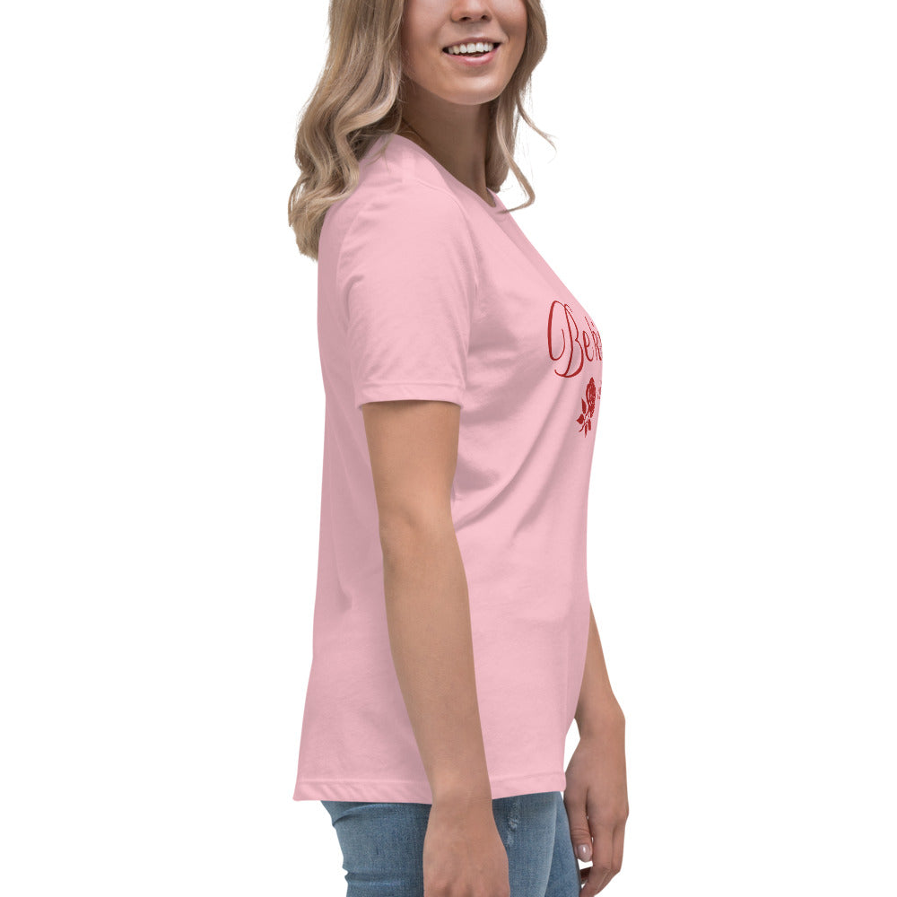 Be Kind - of a B - Women's Relaxed T-Shirt - by RecreatingKrista