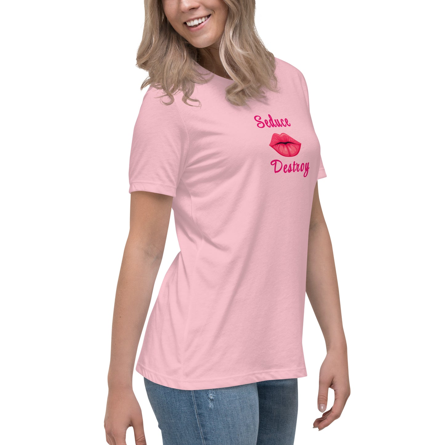 Seduce Destroy Women's Relaxed Tee by EraofInk