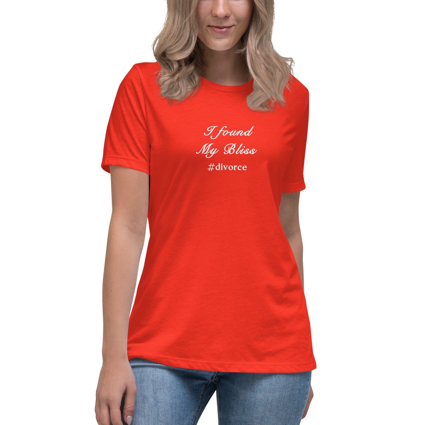 Divorce Tee I Found My Bliss #divorce Women's Relaxed Tee by EraofInk