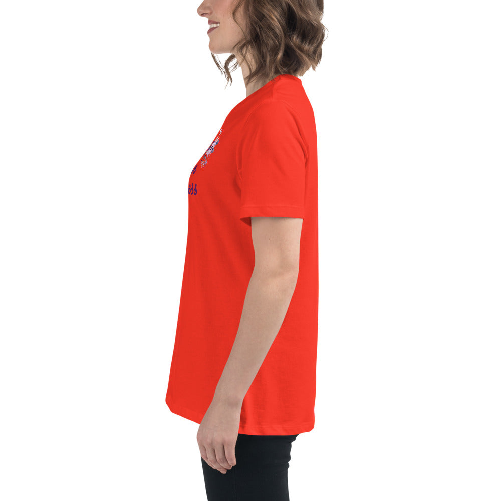 Choose Kindness Lavender Women's Relaxed Tee by EraofInk