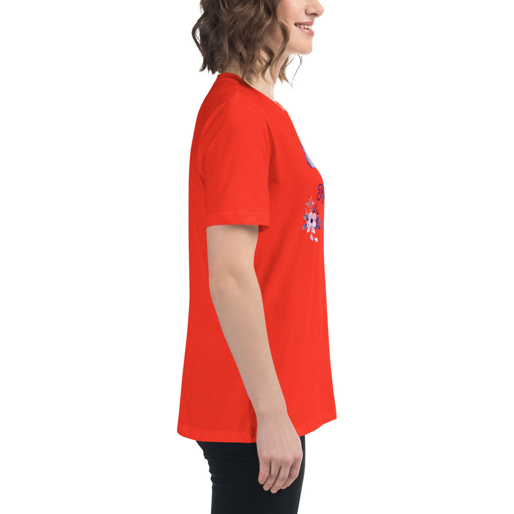 Choose Kindness Lavender Women's Relaxed Tee by EraofInk
