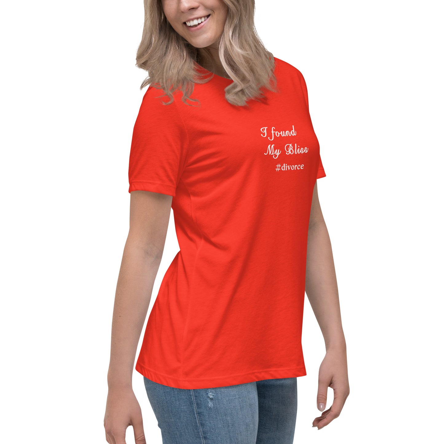 Divorce Tee I Found My Bliss #divorce Women's Relaxed Tee by EraofInk