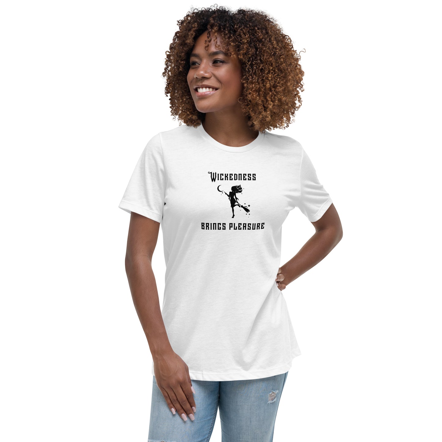 Wickedness Brings Pleasure Women's Relaxed Tee by EraofInk