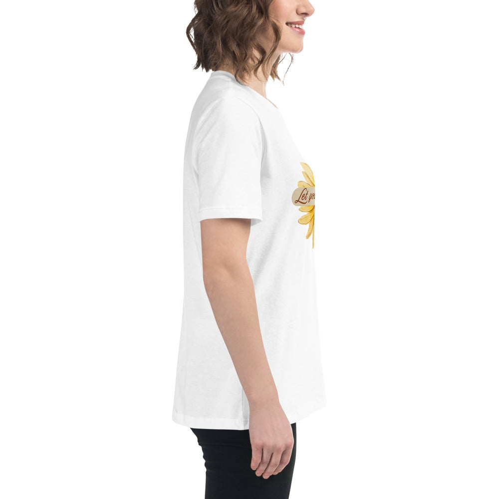 Let Your Light Shine Women's Relaxed Tee by EraofInk