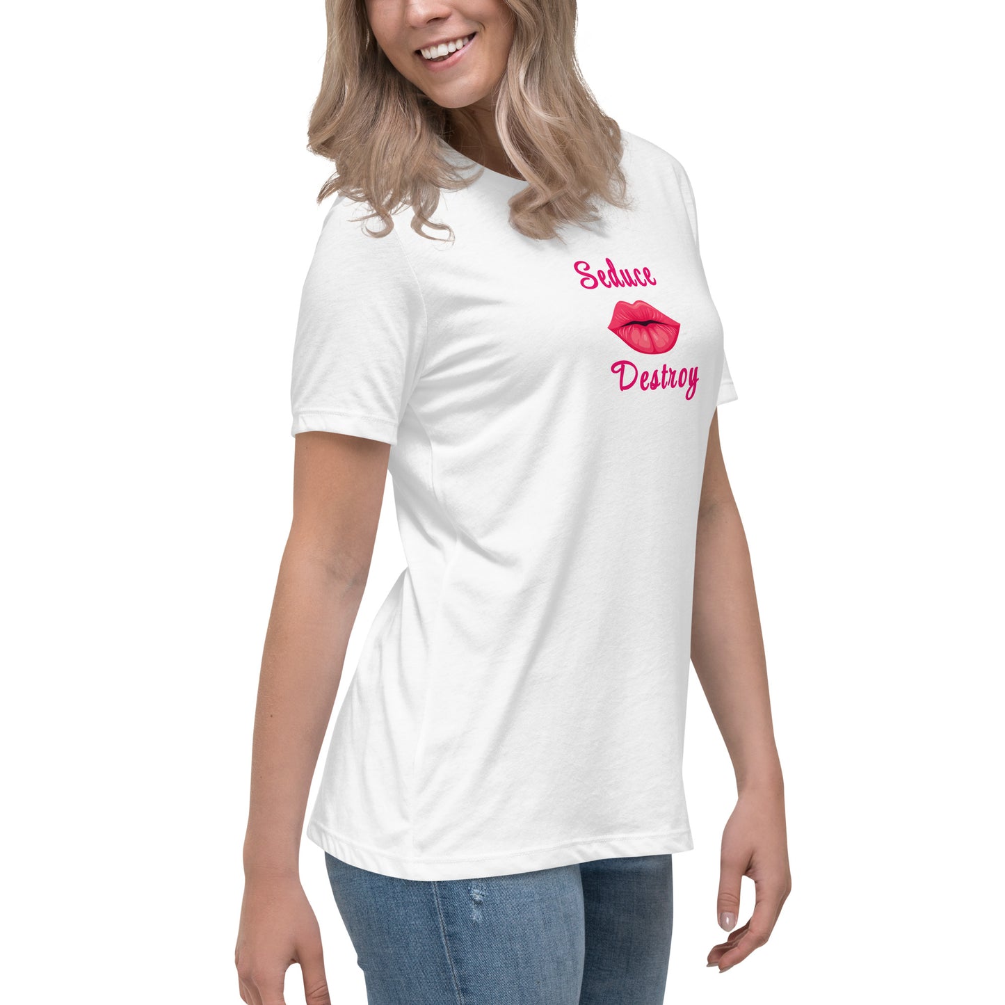 Seduce Destroy Women's Relaxed Tee by EraofInk