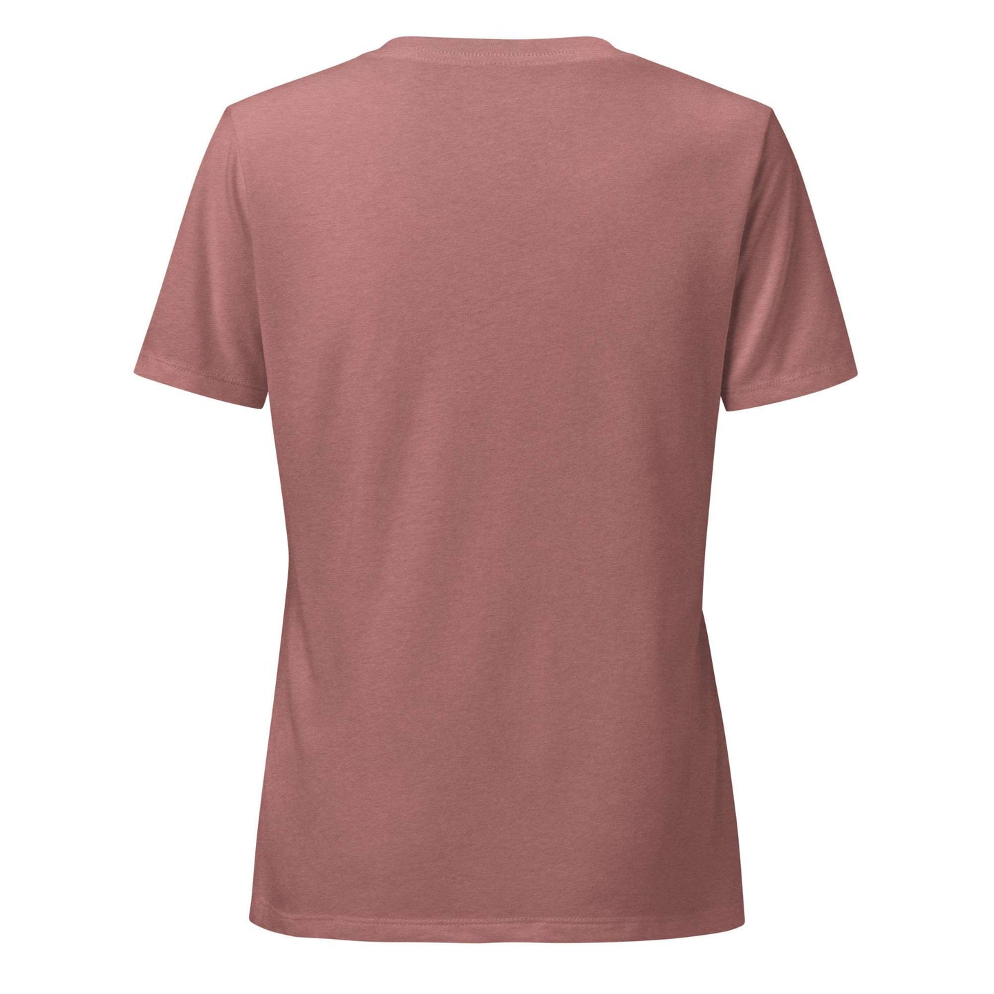 Fitness Tee Determined Women’s Relaxed V-Neck Tee by EraofInk