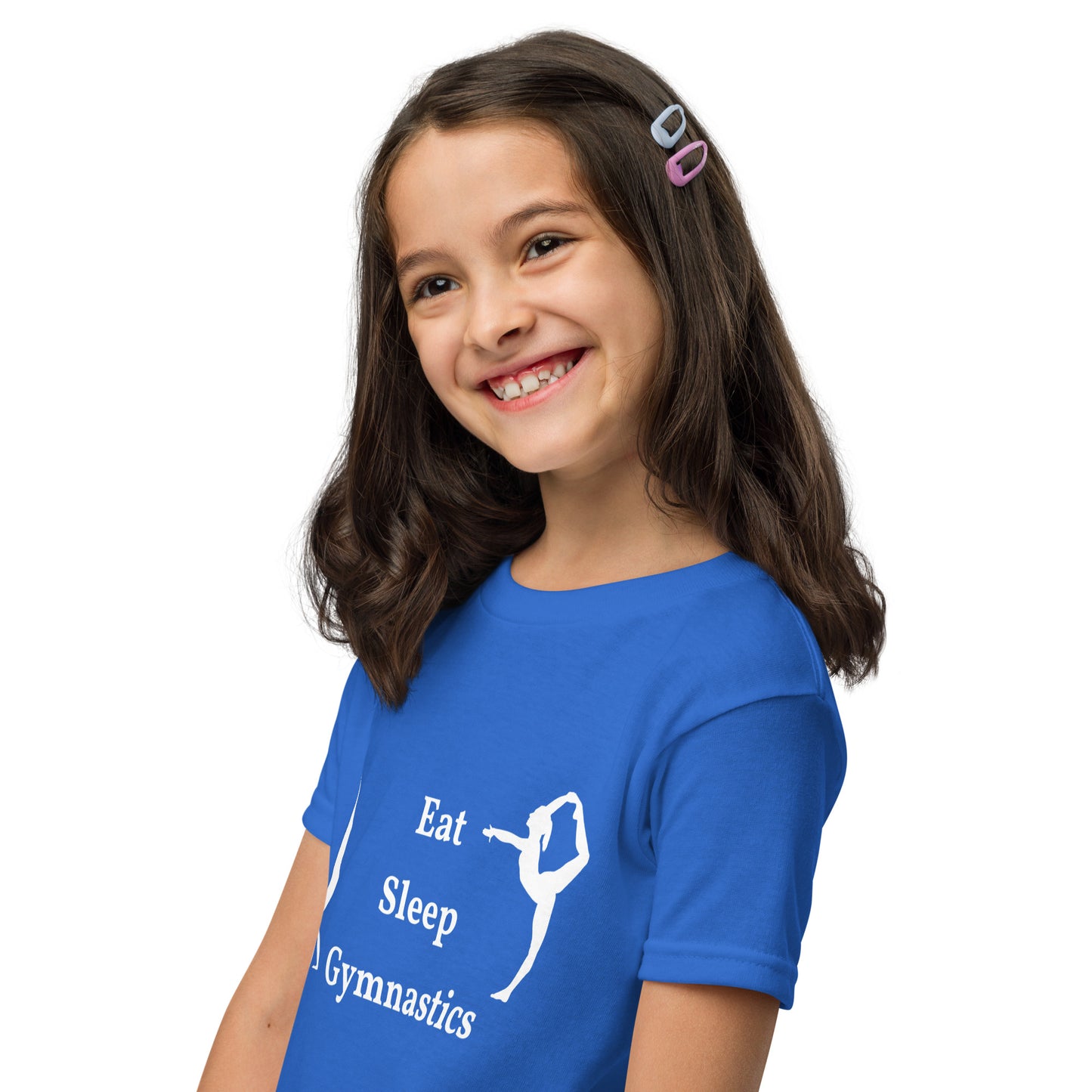 Eat Sleep Gymnastics - Youth t-shirt - by RecreatingKrista