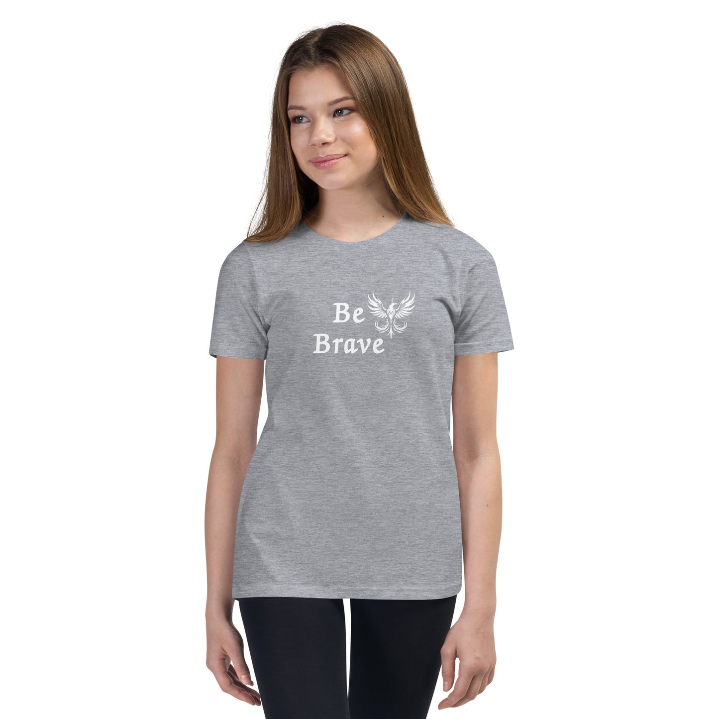 Youth Phoenix Rising Be Brave Tee by RecreatingKrista