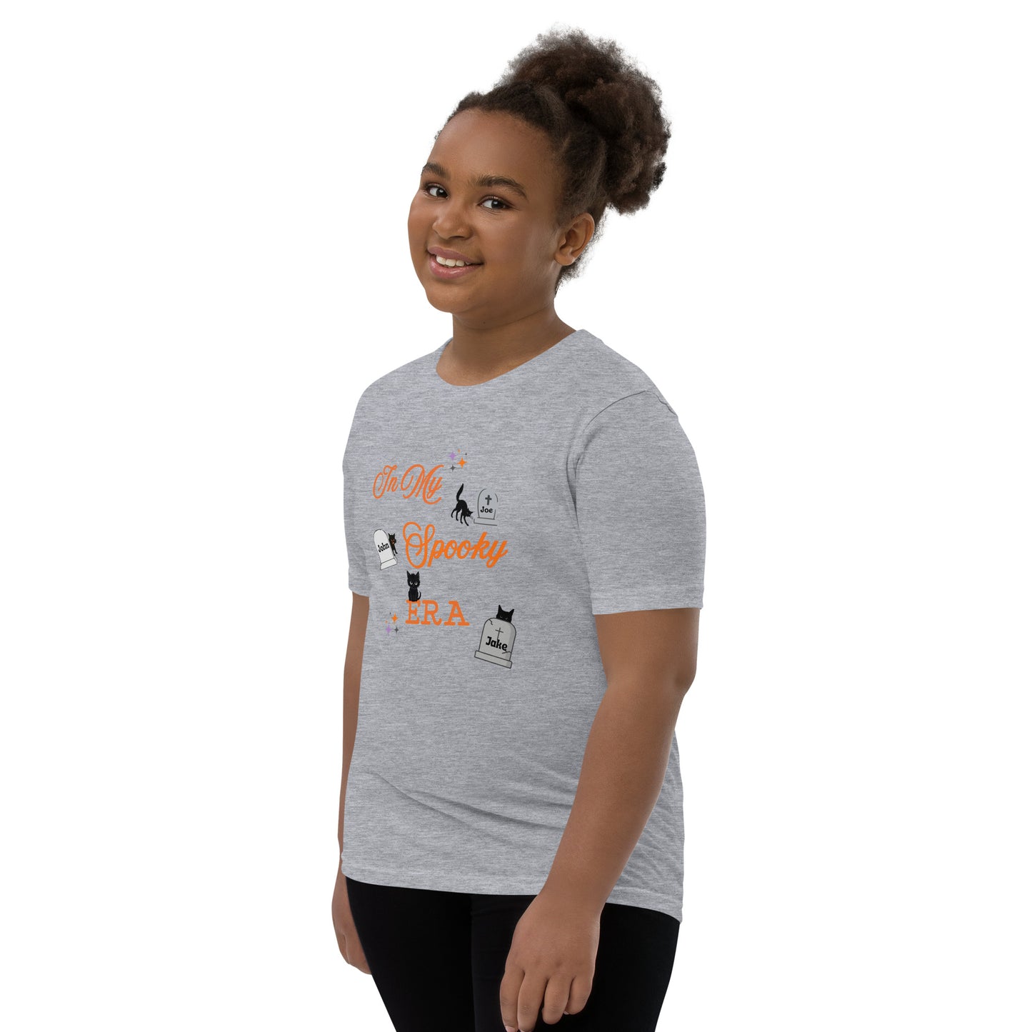 In My Spooky Era Youth Tee - Halloween Era Youth Unisex Tee by EraofInk