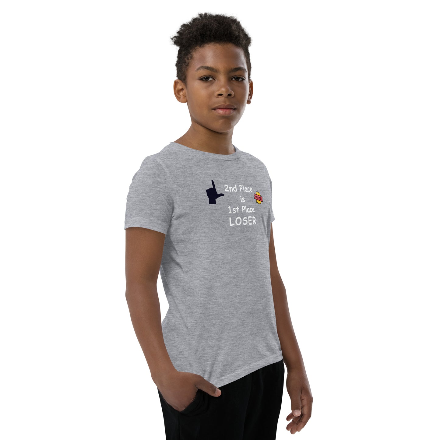 2nd Place is 1st Place Loser Youth Tee by EraofInk