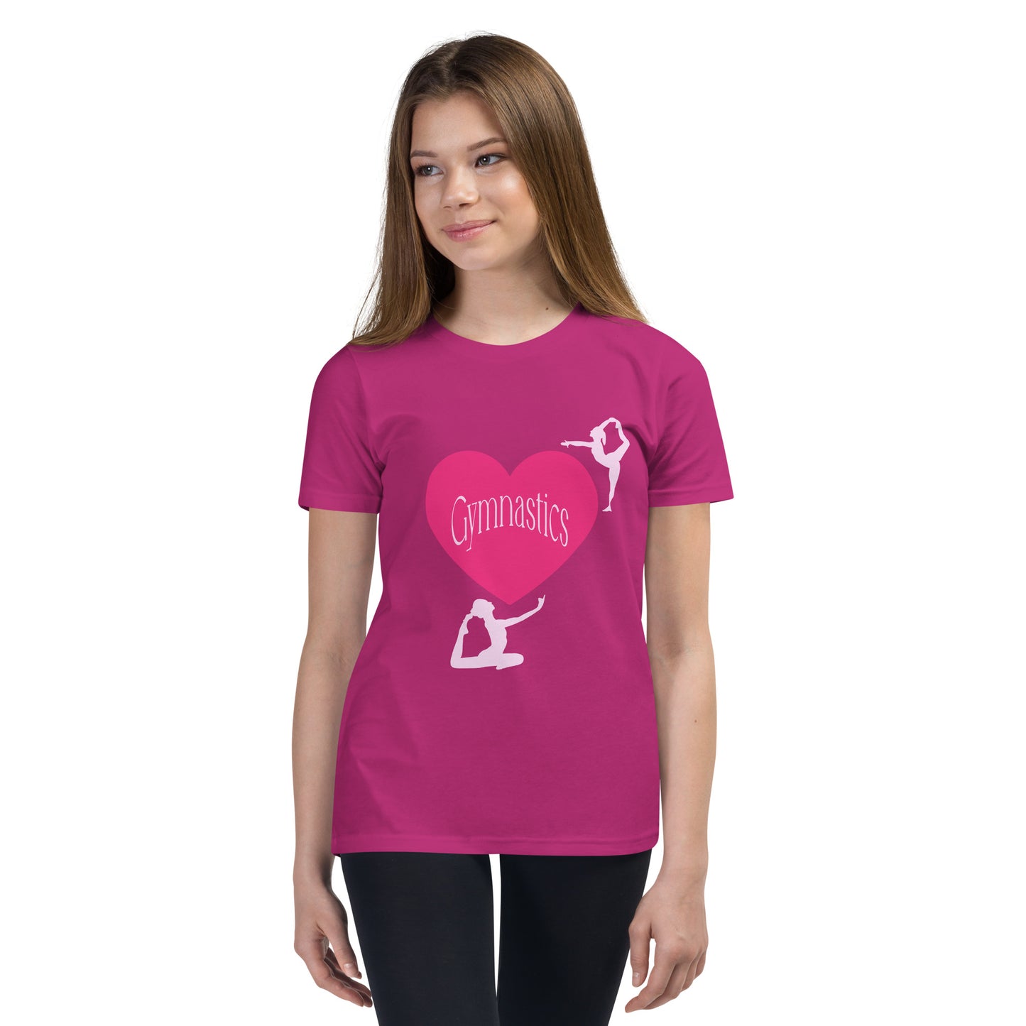 Gymnastics - Youth Short Sleeve T-Shirt - by RecreatingKrista