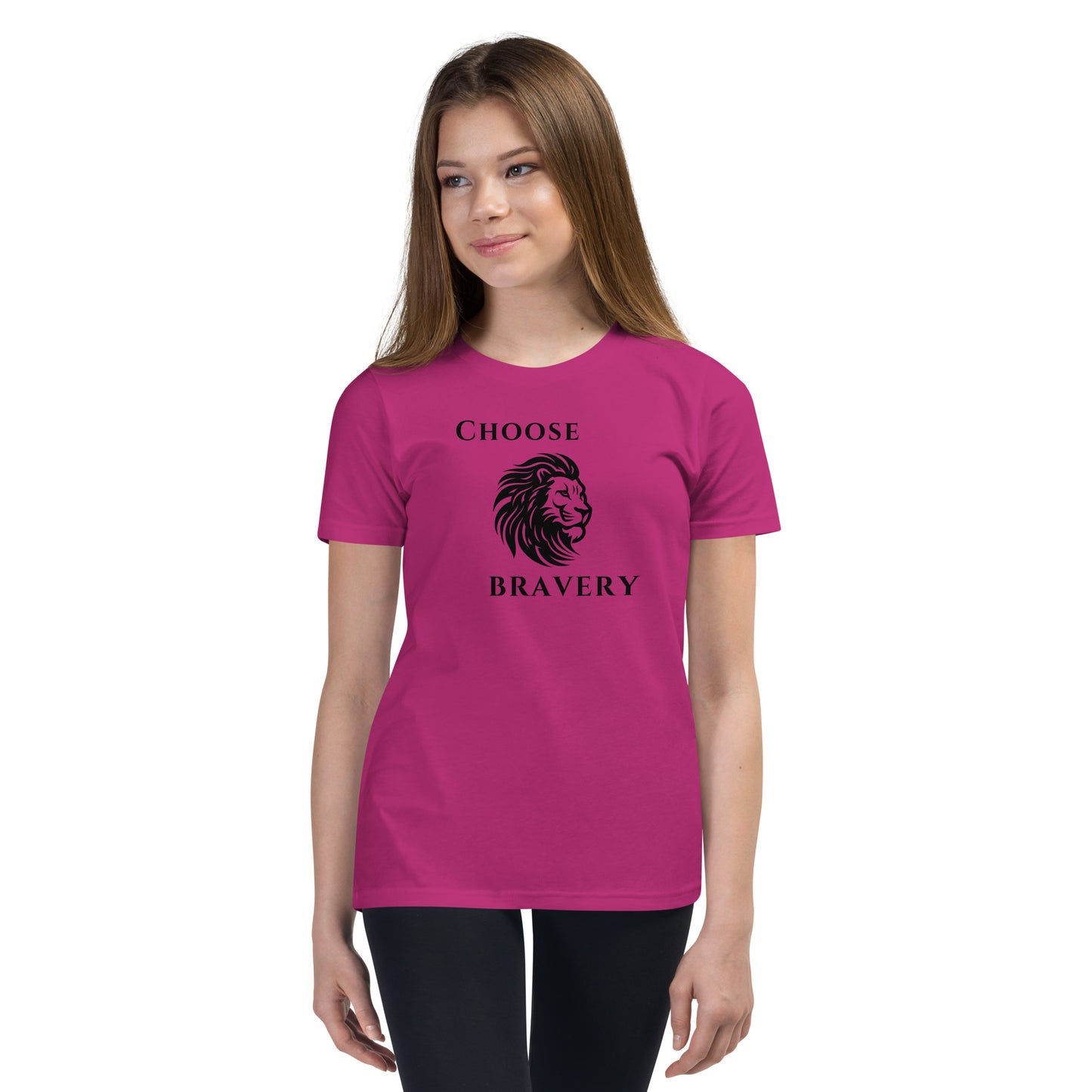 Choose Bravery Youth Tee by EraofInk