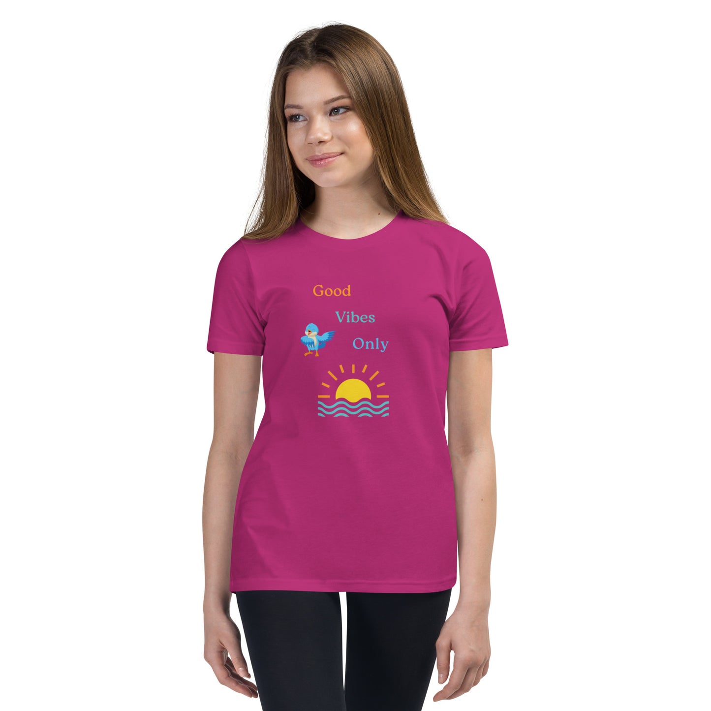 Good Vibes Only Youth Tee by EraofInk