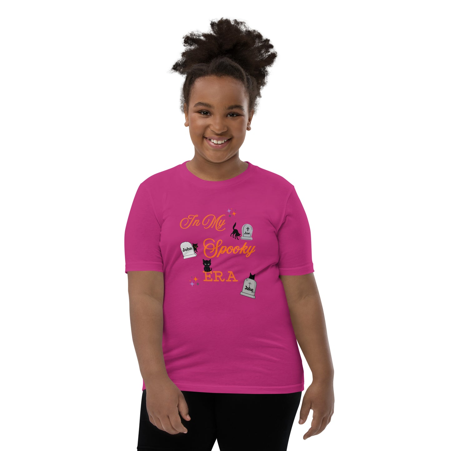 In My Spooky Era Youth Tee - Halloween Era Youth Unisex Tee by EraofInk