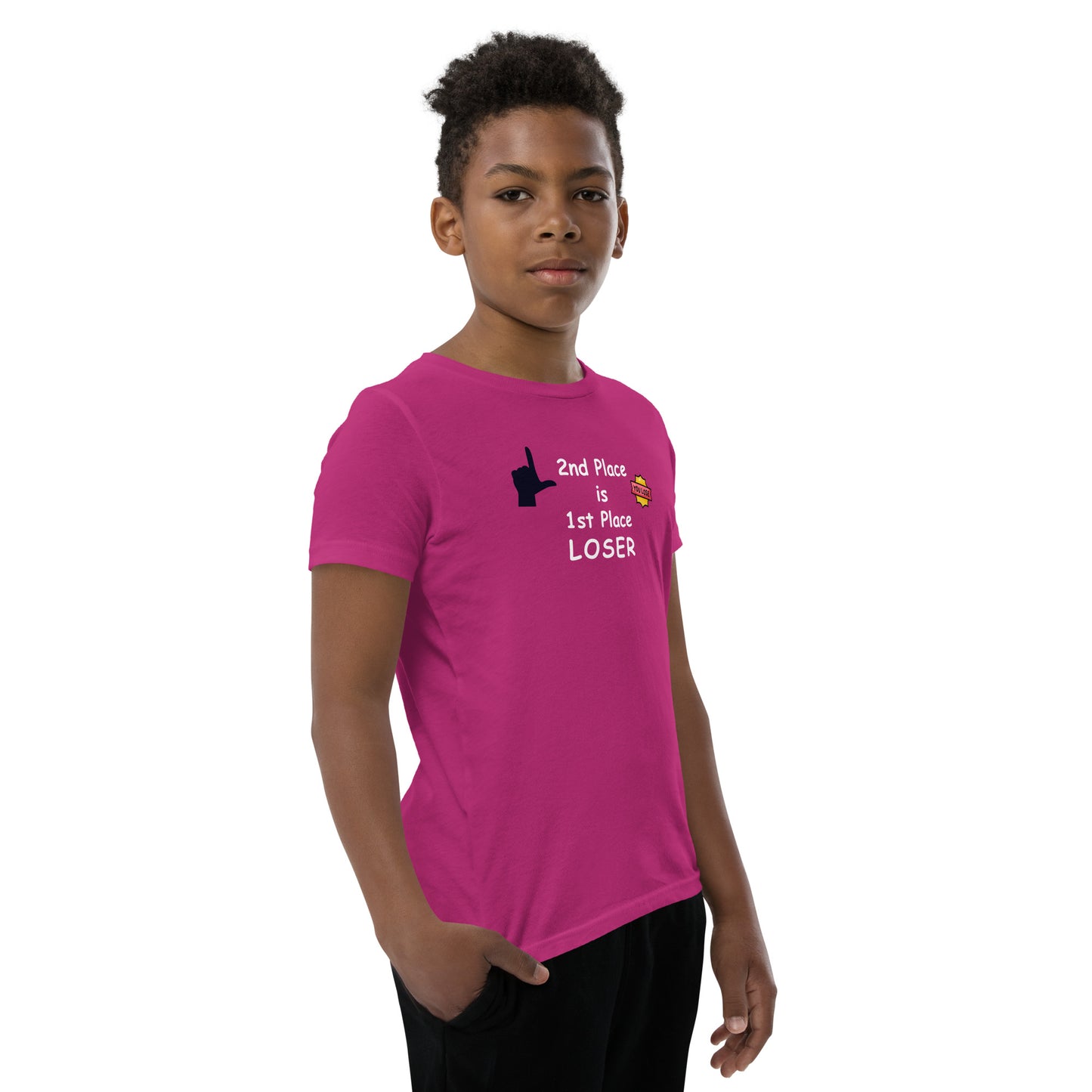 2nd Place is 1st Place Loser Youth Tee by EraofInk