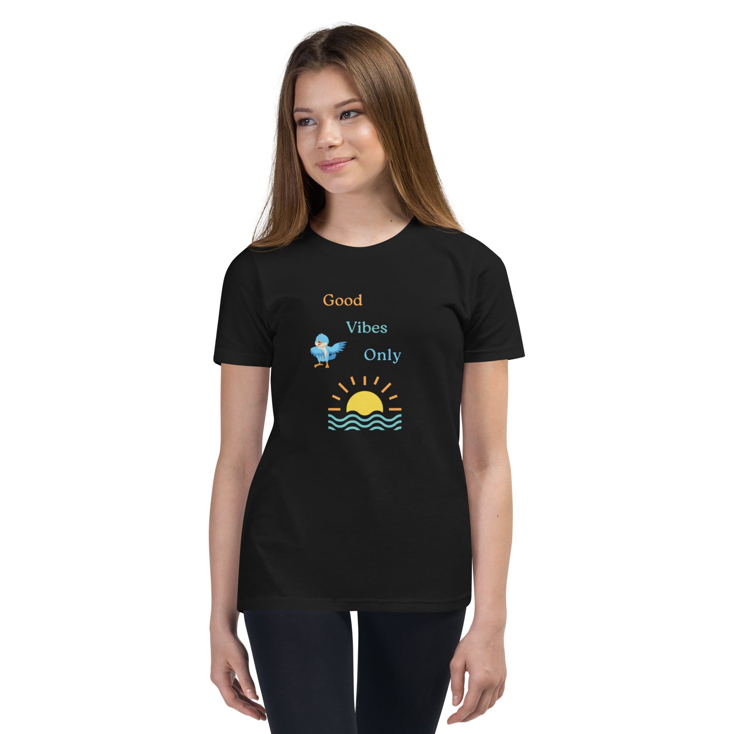 Good Vibes Only Youth Tee by EraofInk